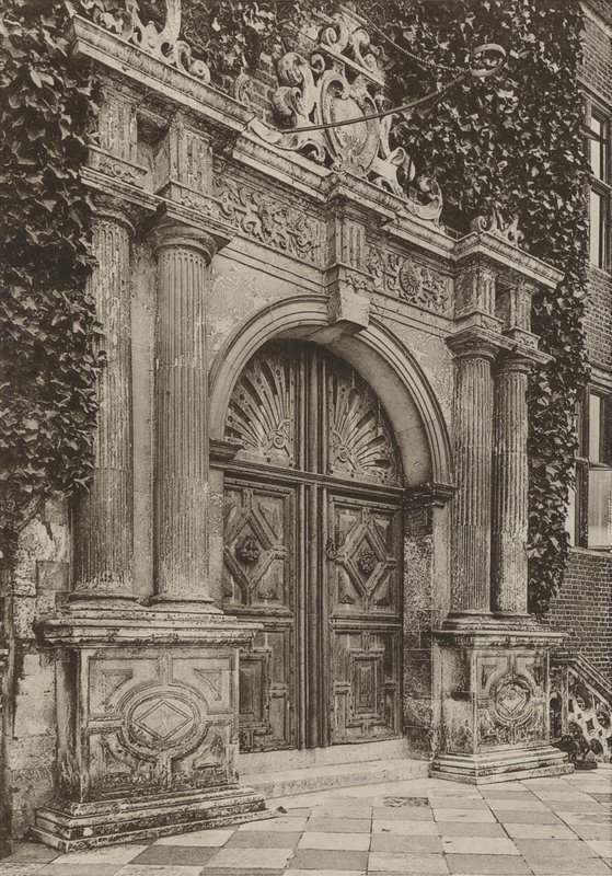 Doorway, The North Doorway, Hatfield House, Herts by William Galsworthy Davie