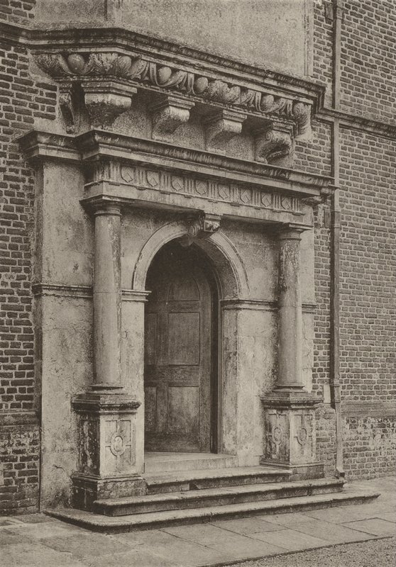 Doorway, The South Wing, Cobham Hall by William Galsworthy Davie