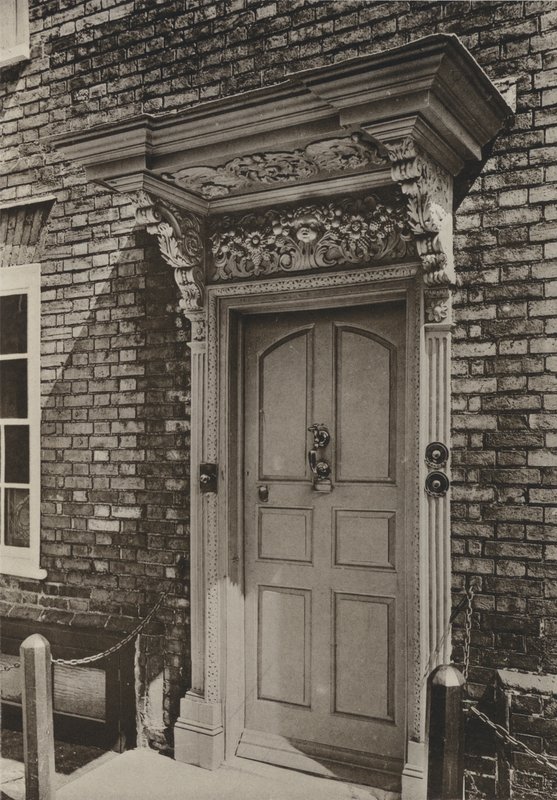 Doorway, West Street, Rye, Sussex by William Galsworthy Davie