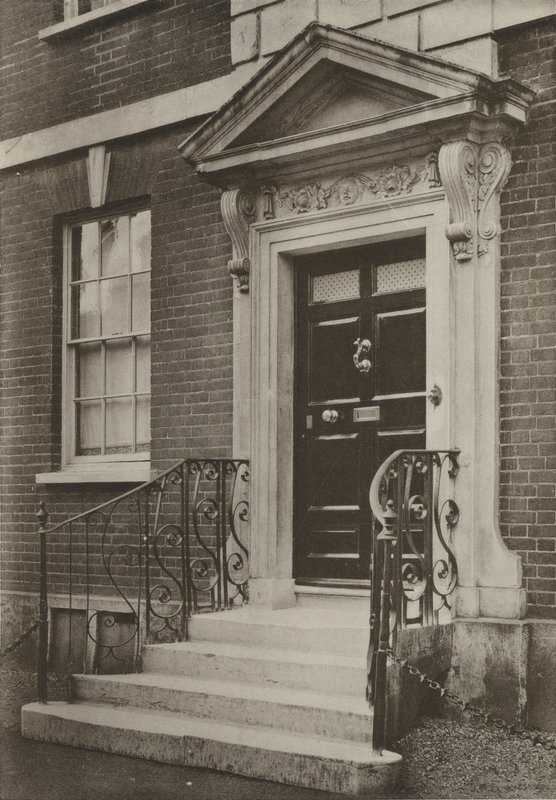 Doorway, Wimborne, Dorset by William Galsworthy Davie