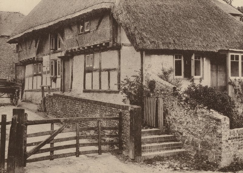 Farm House, Bury, West Sussex by William Galsworthy Davie