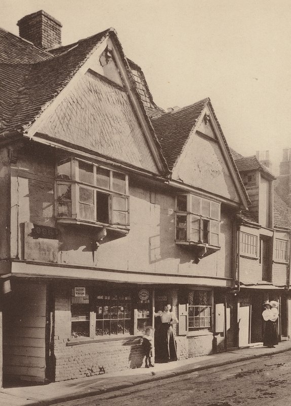 In North Lane, Canterbury, Kent by William Galsworthy Davie