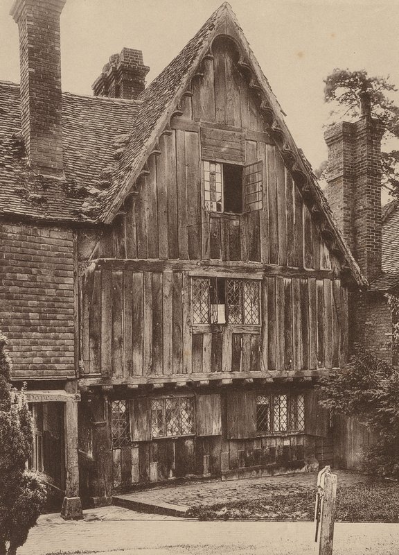In the Churchyard, Penshurst, Kent by William Galsworthy Davie