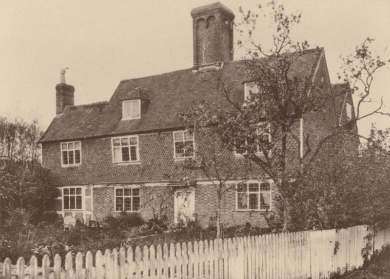 Swiggshole Farmhouse, Horsmonden, Kent by William Galsworthy Davie