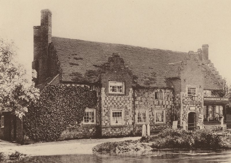 The Post Office, Wickhambreaux, Kent by William Galsworthy Davie
