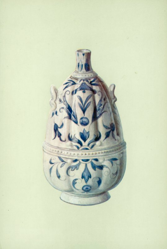 Bottle, Medici Porcelain, Florentine by William Gibb
