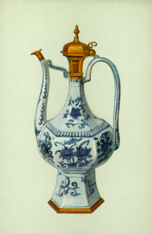 Ewer, Period of Wan Li, Chinese, with Augsburg Mount by William Gibb