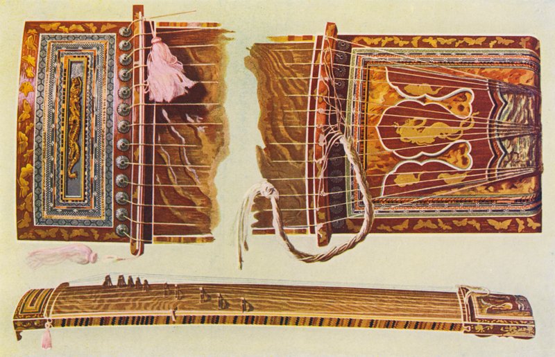 Musical Instruments: Japanese Koto by William Gibb
