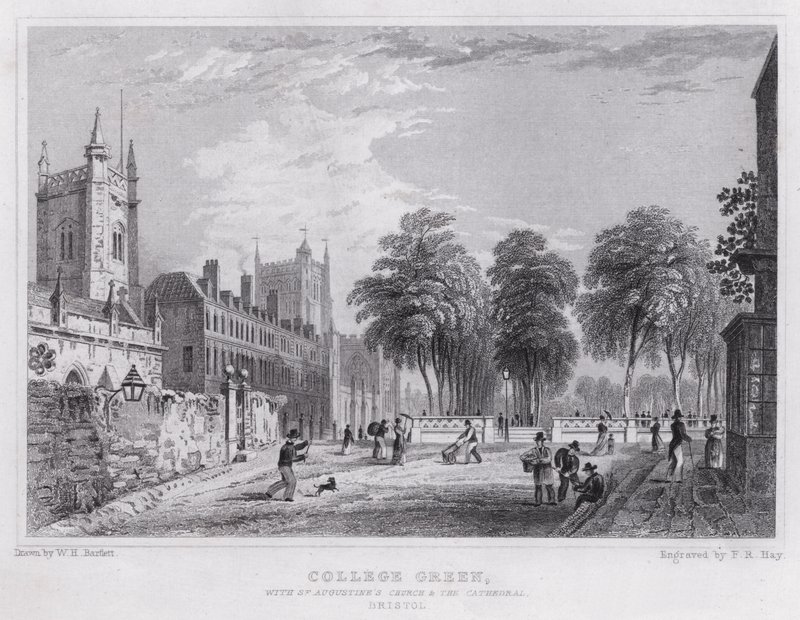 College Green, with St Augustine