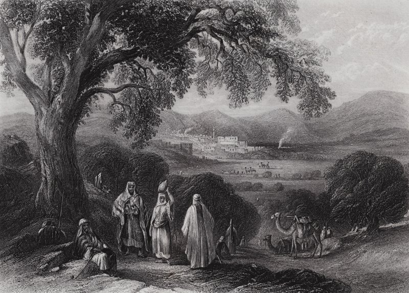Vale of Nazareth by William H. Bartlett
