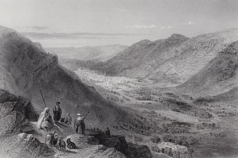 Valley of Sichem and Nablous, Ancient Shechem by William H. Bartlett