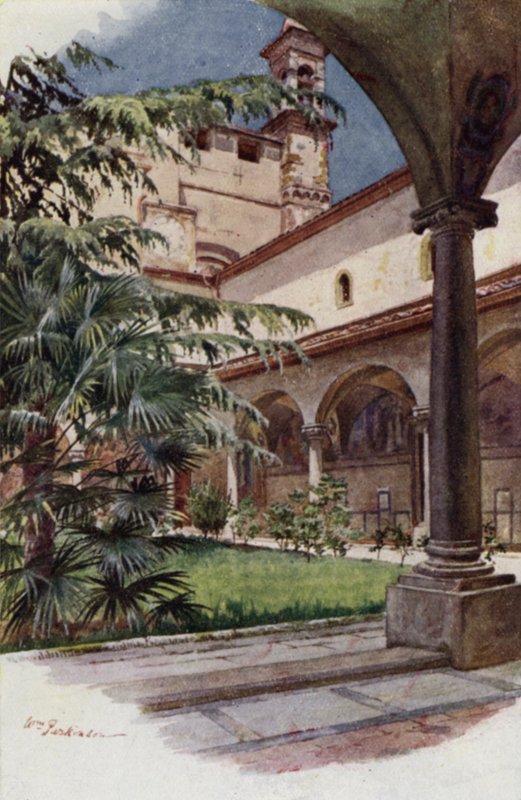 Chiostro Di S Marco, Florence by William H. Parkinson