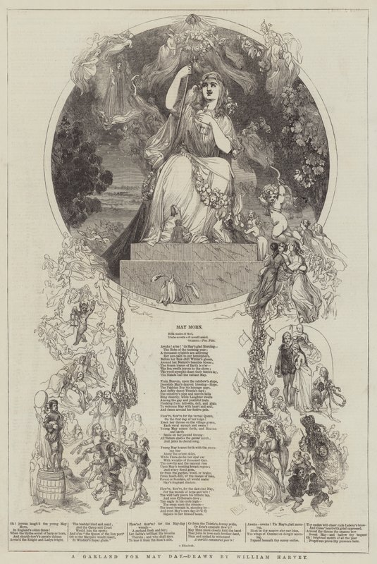 A Garland for May Day by William Harvey
