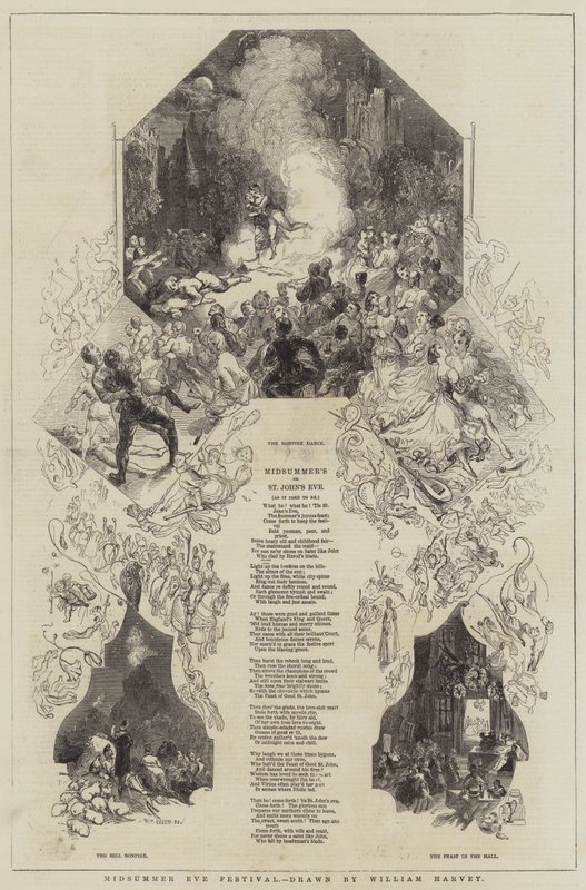 Midsummer Eve Festival by William Harvey