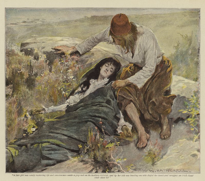 Illustration for The Vengeance of Dungarvan, by E Lester Arnold by William Hatherell