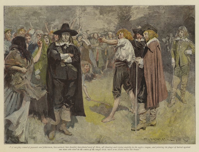 Illustration for The Vengeance of Dungarvan, by E Lester Arnold by William Hatherell