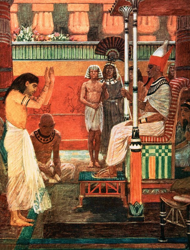 Pharaoh Tells His Dream by William Hatherell