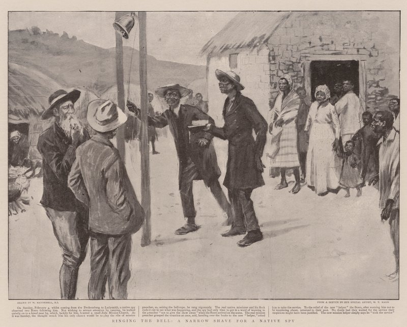 Ringing the Bell, a Narrow Shave for a Native Spy by William Hatherell