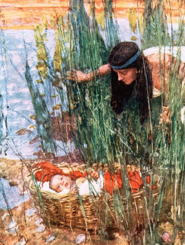 The Finding of Moses by William Hatherell
