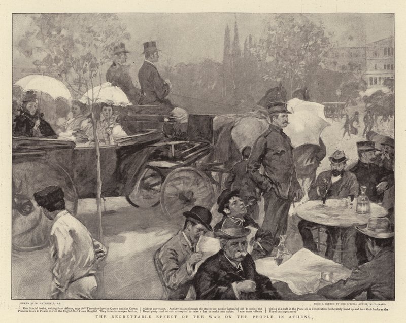 The Regrettable Effect of the War on the People in Athens by William Hatherell