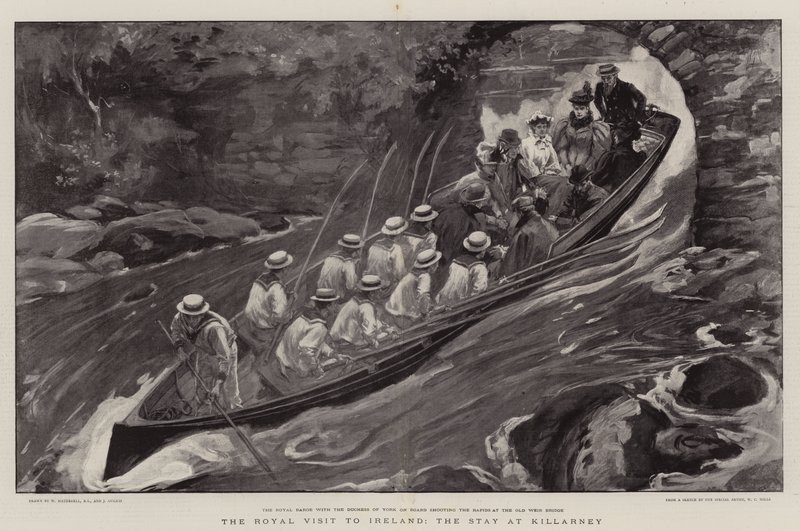 The Royal Visit to Ireland, the Stay at Killarney by William Hatherell