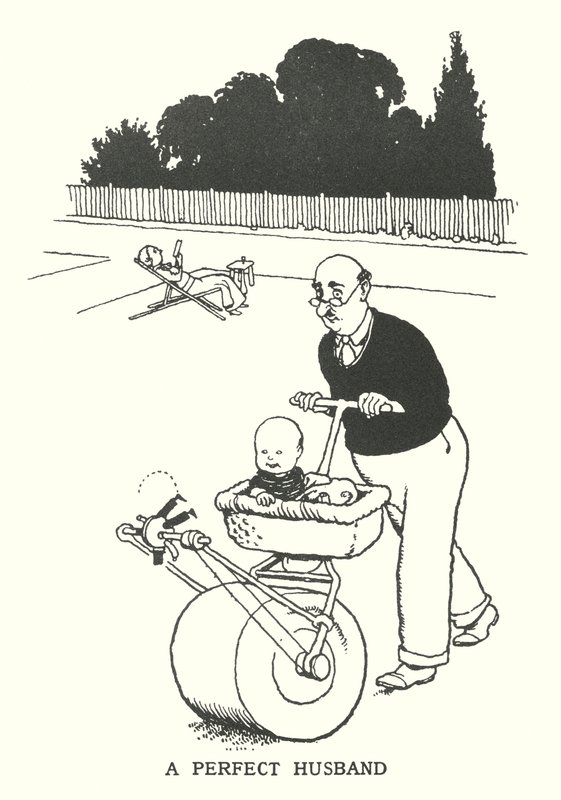 A Perfect Husband by William Heath Robinson