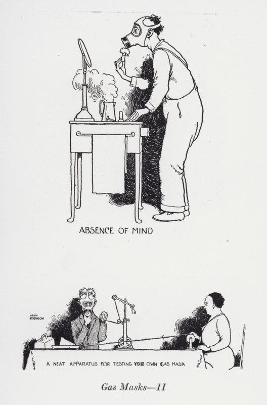 Gas Masks - II by William Heath Robinson