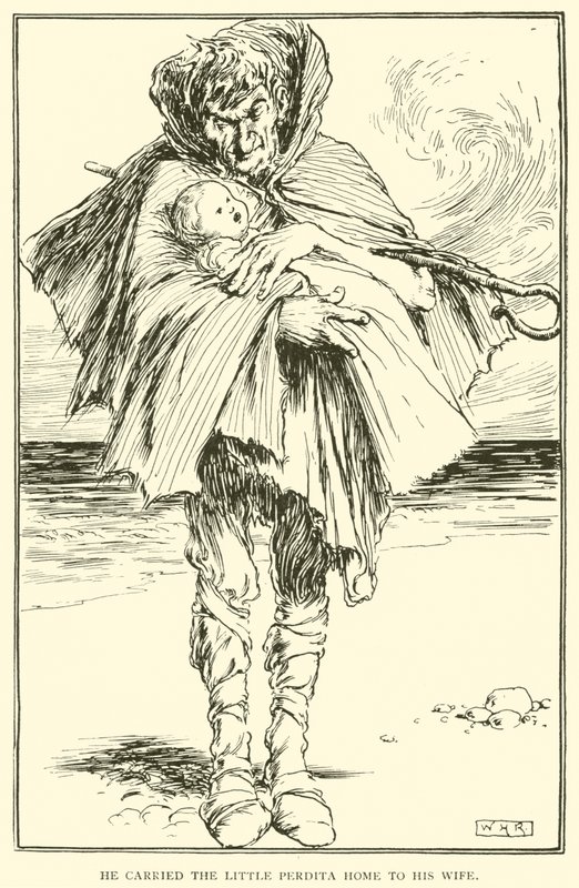 He carried the Little Perdita home to his wife by William Heath Robinson