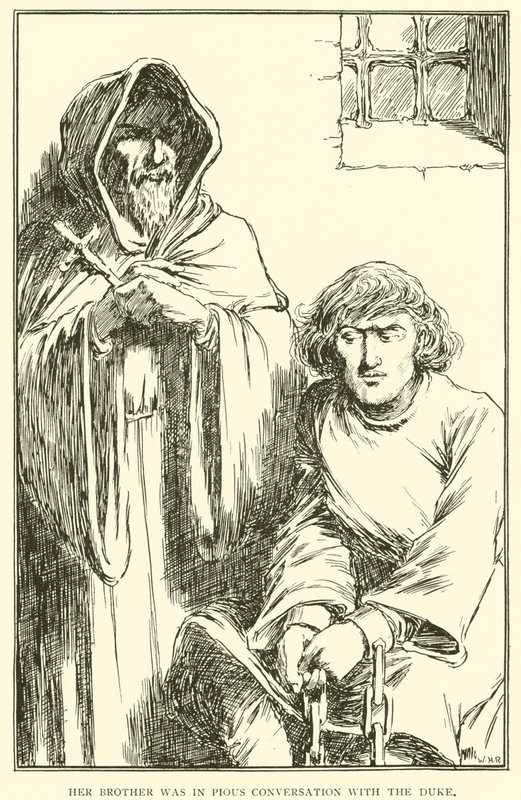 Her brother was in pious conversation with the Duke by William Heath Robinson