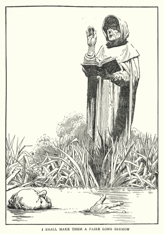 I Shall Make Them a Fair Long Sermon by William Heath Robinson