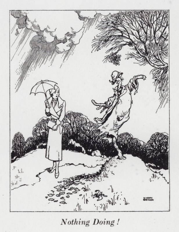 Nothing Doing! by William Heath Robinson