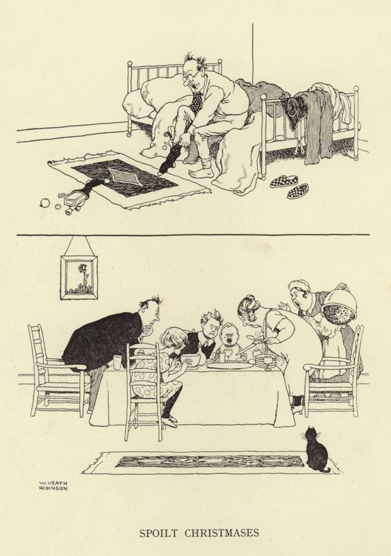 Spoilt Christmases by William Heath Robinson