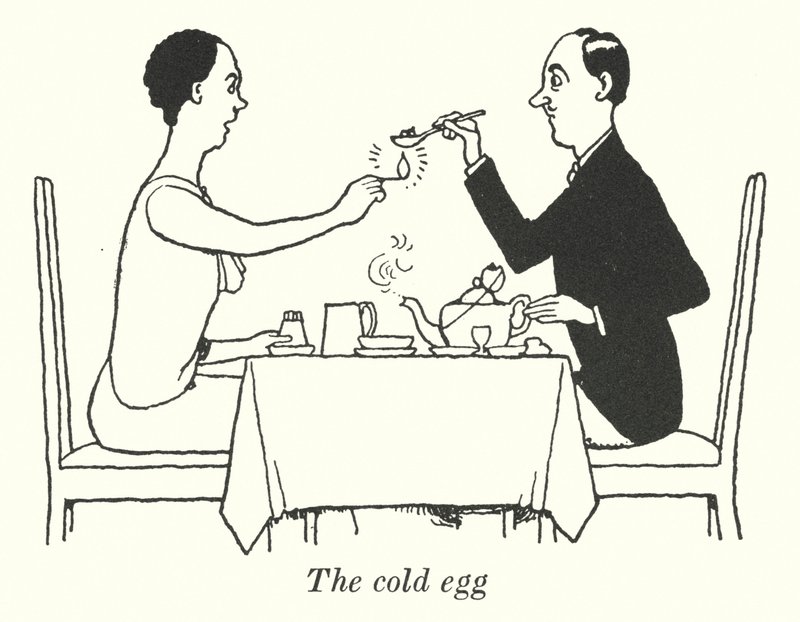 The Cold Egg by William Heath Robinson