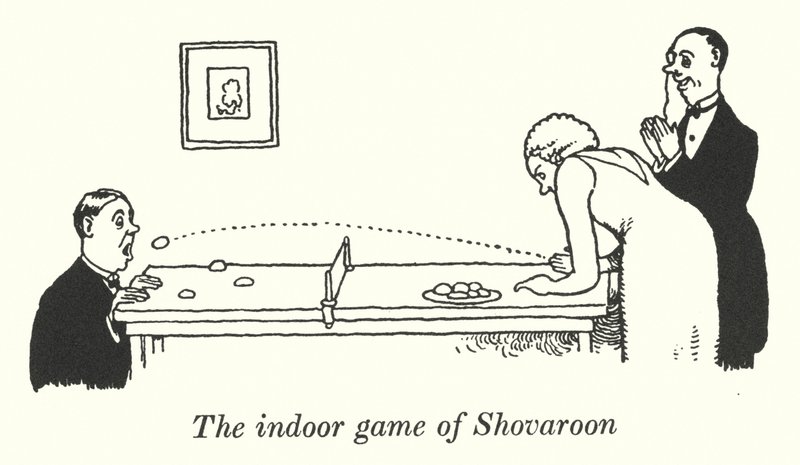 The Indoor Game of Shovaroon by William Heath Robinson