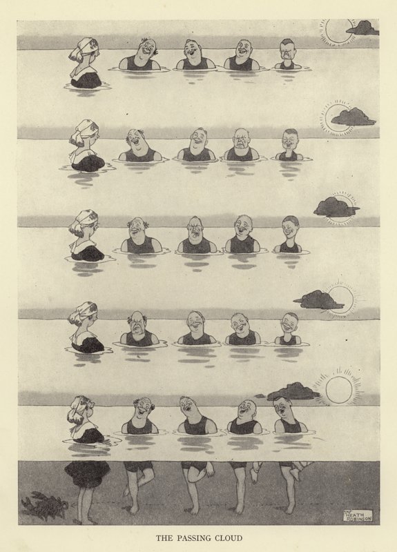 The Passing Cloud by William Heath Robinson