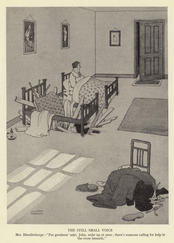 The still small voice, Mrs Blendlethorpe, For goodness