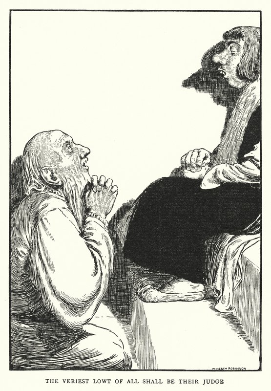The veriest lowt of all shall be their judge by William Heath Robinson