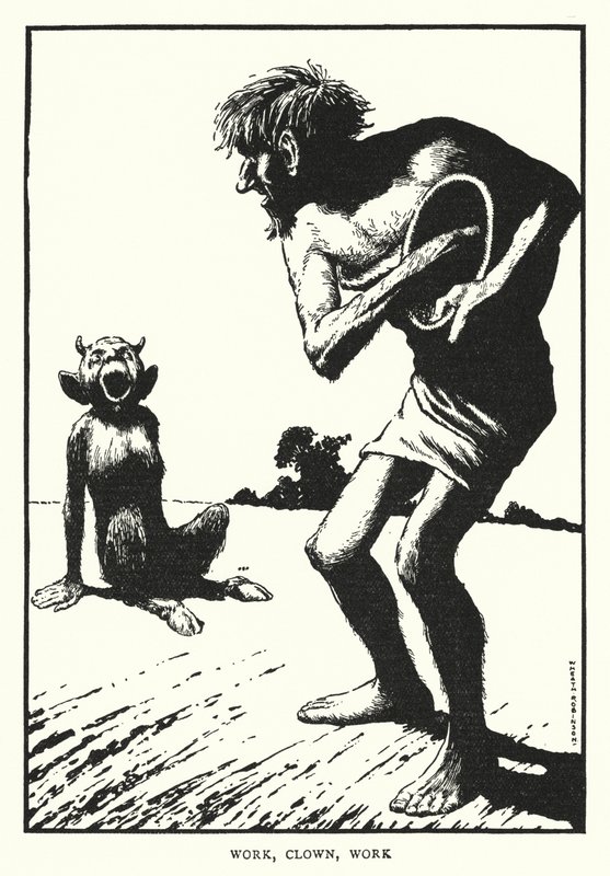 Work, Clown, Work by William Heath Robinson