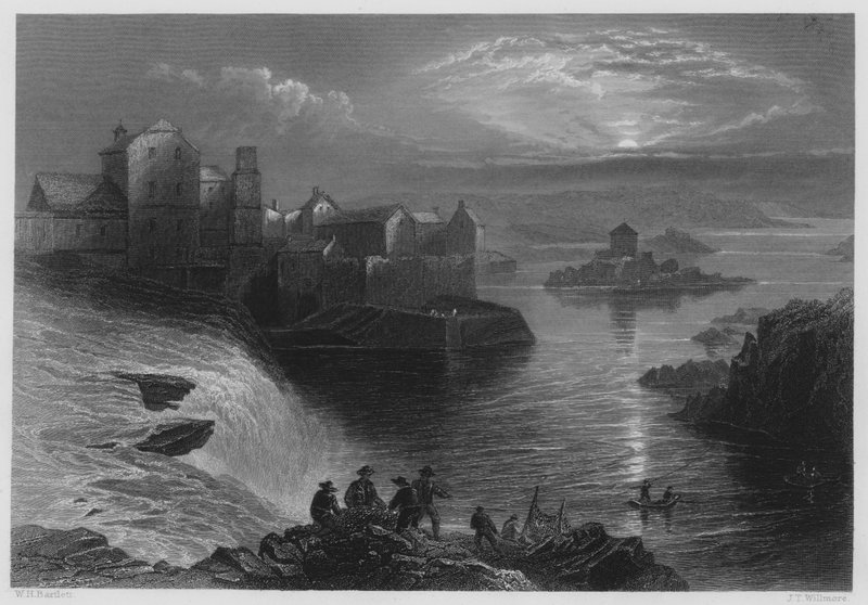 Ballyshannon by William Henry (after) Bartlett
