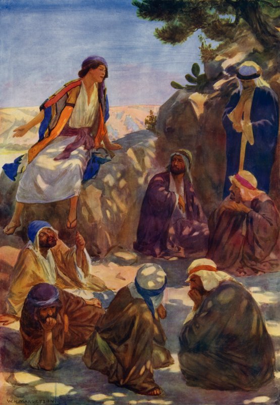 Joseph Telling His Dreams by William Henry (after) Margetson