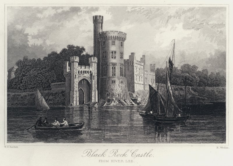 Black Rock Castle, from River Lee by William Henry Bartlett