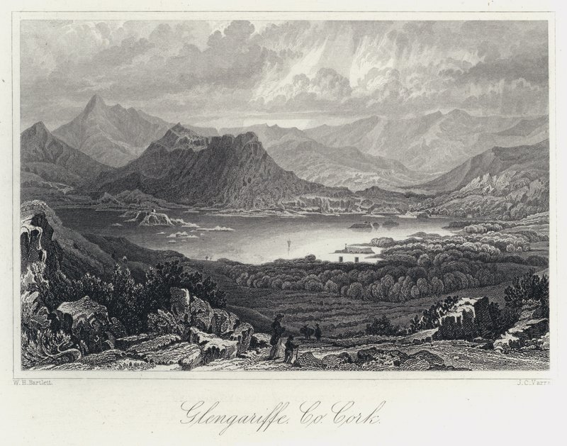 Glengariffe, Co Cork by William Henry Bartlett