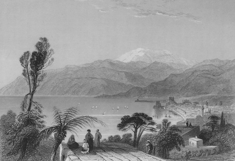 Mount Lebanon by William Henry Bartlett
