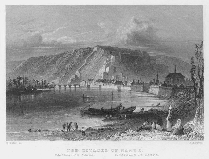 The Citadel of Namur by William Henry Bartlett