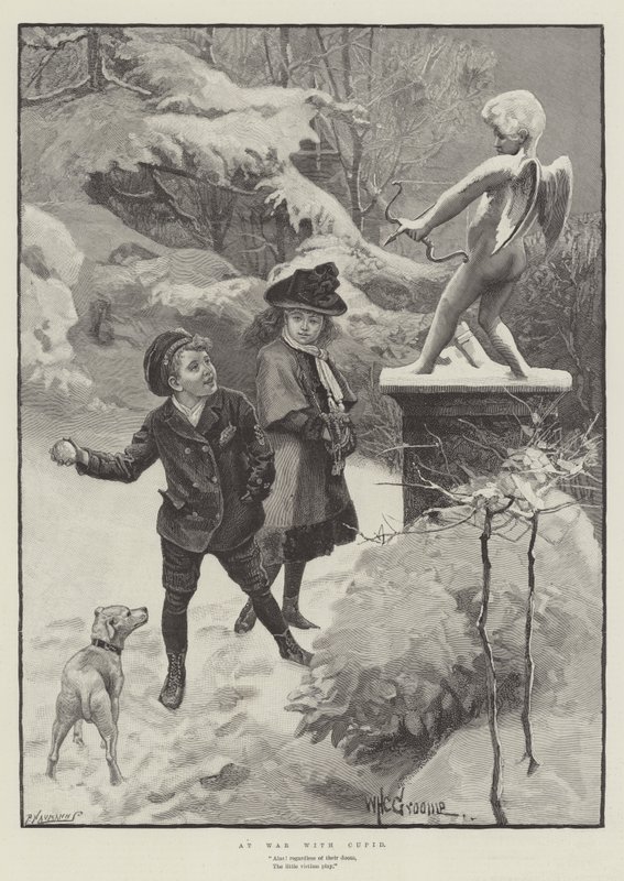 At War with Cupid by William Henry Charles Groome