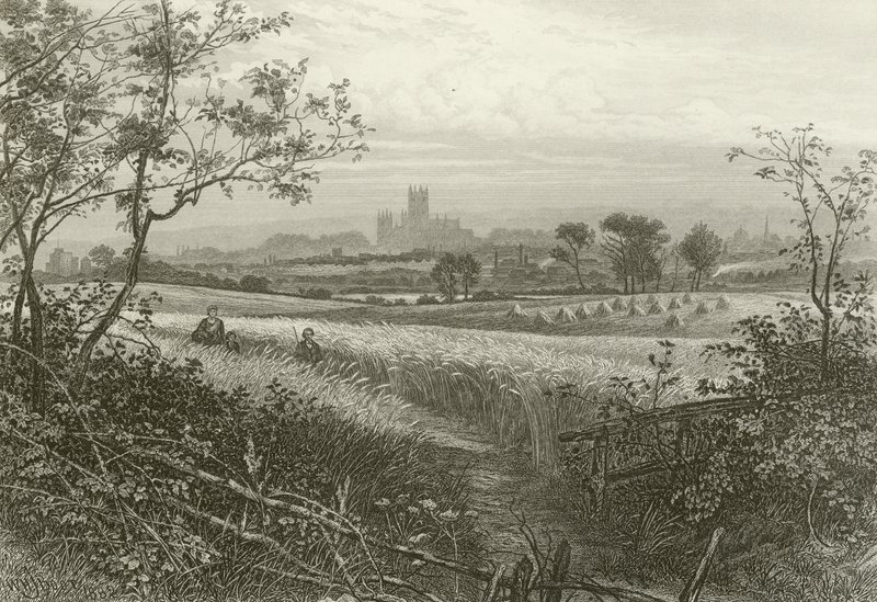 Canterbury Cathedral, from Harbledown by William Henry James Boot