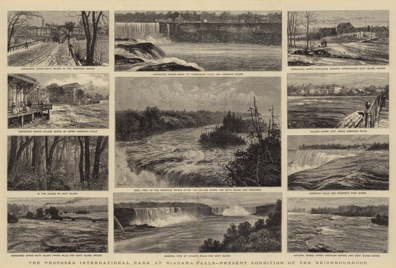 The Proposed International Park at Niagara Falls, Present Condition of the Neighbourhood by William Henry James Boot