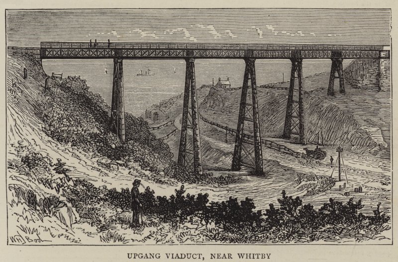 Upgang Viaduct, near Whitby by William Henry James Boot