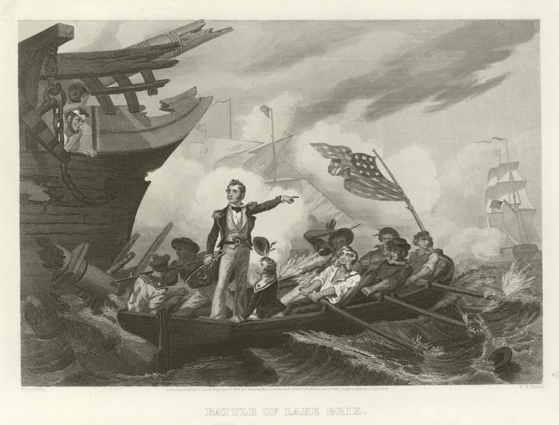 Battle for Lake Erie by William Henry Powell