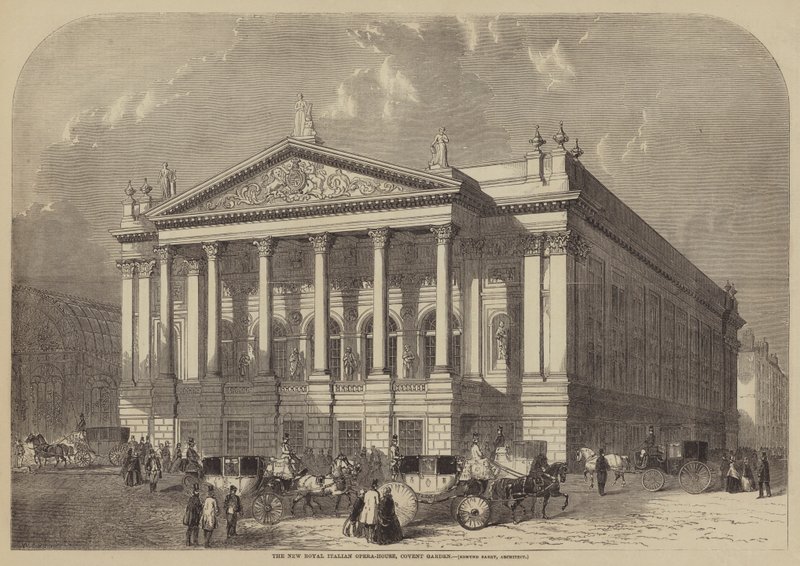 The New Royal Italian Opera-House, Covent Garden by William Henry Prior